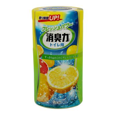ST "Shoushuuriki" Жидкий дезодорант – ароматизатор для туалета с ароматом грейпфрута  400мл