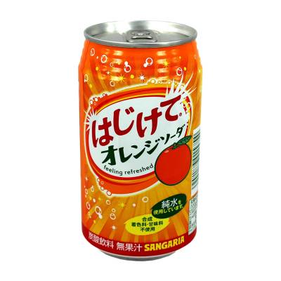 Напиток безалкогольный газированный "SANGARIA ORIGINAL" со вкусом апельсина 350г
