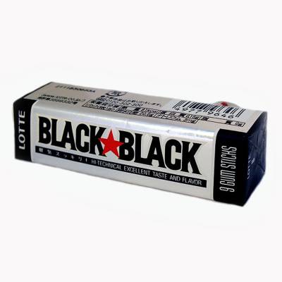 Жевательная резинка "ЛОТТЕ" BLACK BLACK 32г