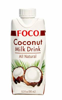 Кокосовый молочный напиток "FOCO" Tetra Pak 330мл