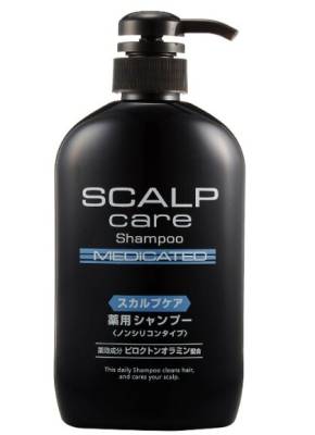 Шампунь для мужчин "Scalp Care" лечебный Kumano CosmeStation для кожи головы, 600 мл