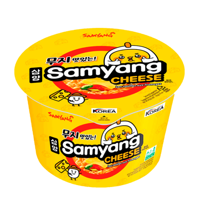 Лапша быстрого приготовления Самьянг Рамен с сыром, SAMYANG, 105 гр